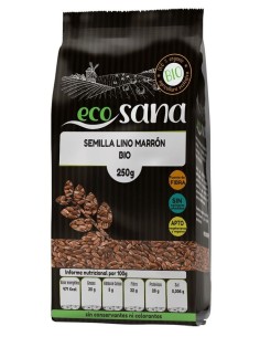 Semilla Lino Marron Bio 250G Ecosana 2