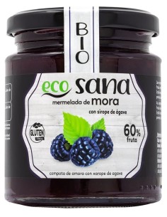 Mermelada Extra Mora S/Azucar Con Agabe Sirope Bio 260G Ecos 2