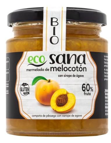 Mermelada de Melocotón con Sirope de Ágave Bio