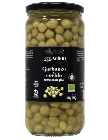 Garbanzo Cocido Extra Ecológico