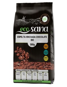 Espelta Hinchada  Chocolate Bio 300G Ecosana 2