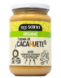 Crema Cacahuete Bio 350G Ecosana 2