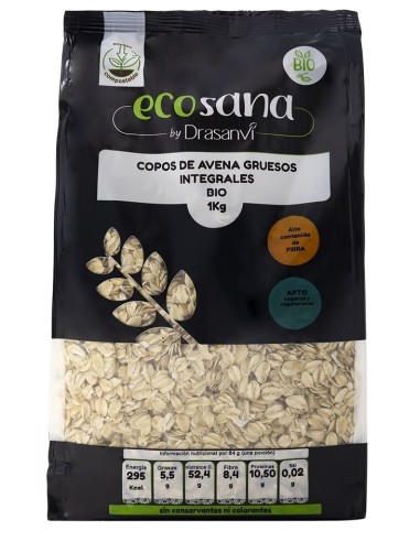 Copos de Avena Gruesos Integrales Bio