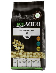 Bolitas Maiz Miel Bio 400G Ecosana 2