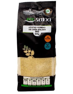 Azucar Moreno Caña Golden Bio 500G Ecosana 2