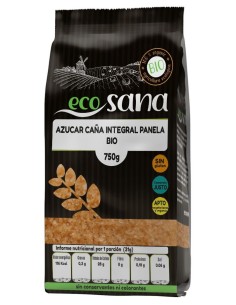 Azucar Caña Integral Panela Bio 750G Ecosana 2