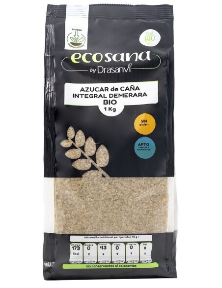Azúcar de Caña Integral Demerara Bio