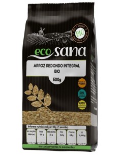 Arroz Redondo Integral Bio 500G Ecosana 2