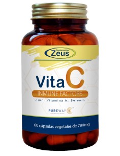 Vitamina C Inmune Factors 60Cap. de Zeus 2