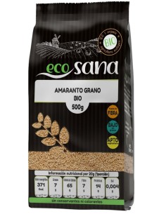 Amaranto Grano Bio 500G Ecosana 2