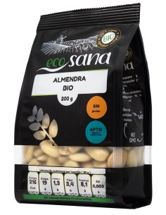 Almendra Blanca Bio 200G Ecosana 2