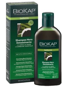 Champu Negro detoxinante  de Biokap 2
