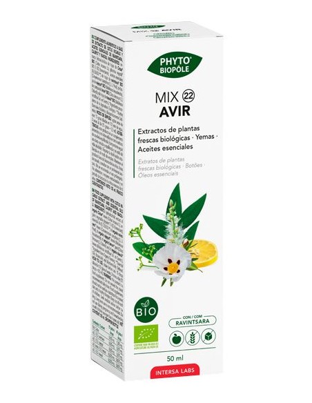 Phytobiopole Mix 22 Avir 50 Ml  de Intersa