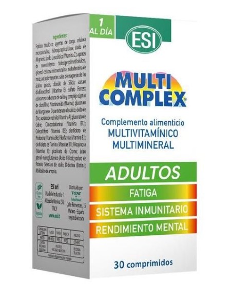 Multicomplex Adultos 30Comp. de Trepatdiet-Esi