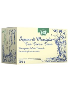 Jabon Marsella Arbol Te_Tomillo (Pastilla) (200Gr) De Esi 2