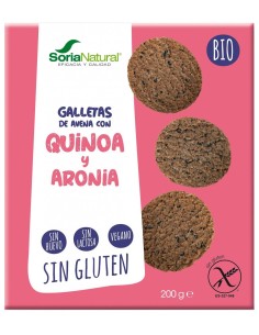 Galletas De Avena Con Quinoa-Aronia 200Gr. Bio Sg de Soria Natural 2