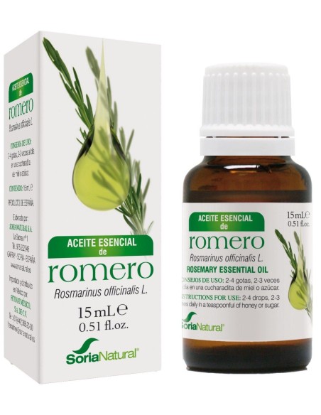 Aceite Esencial de Romero 15 ml de Soria Natural