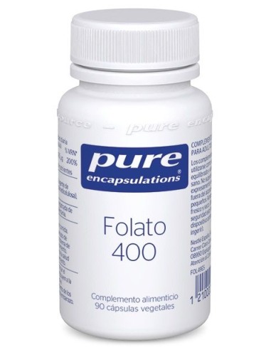 Folato 400 90cap (24x15g) de Pure Encapsulations