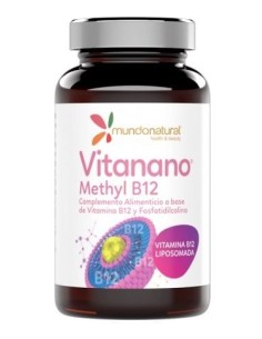 Vitanano Methyl B12 Liposomado 30Cap. de Mundonatural 2