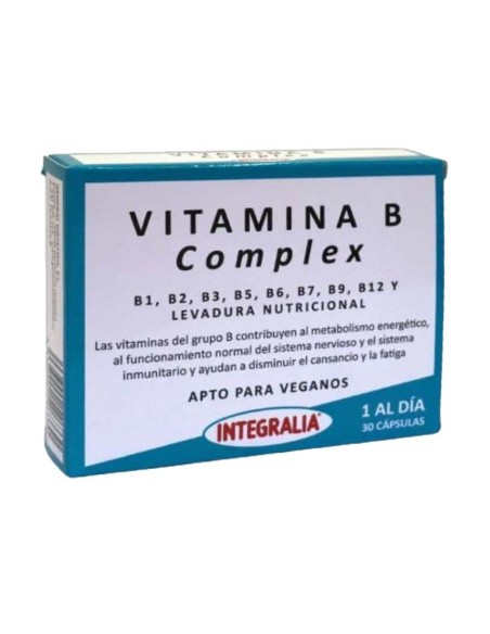 Vitamina B Complex 30Cap. de Integralia