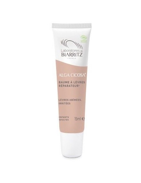 Alga Cicosa Balsamo Labial Reparador 15Ml. Bio de Alga Maris - Lab. Biarritz
