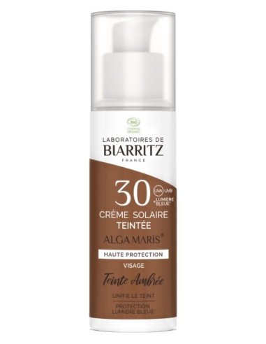 Crema Solar Facial Pigmentada SPF30 - Color Ambar