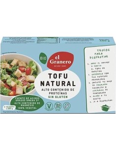 Tofu Natural Ambiente 400Gr. Bio Vegan de El Granero 2