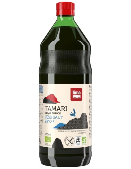 Tamari: Salsa de Soja 25% Menos de Sal