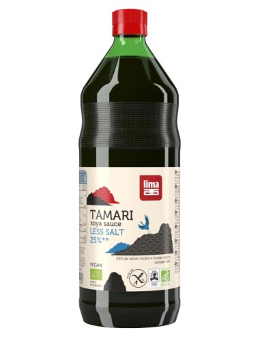 Tamari: Salsa de Soja 25% Menos de Sal
