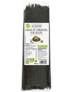 Espagueti De Guisantes Y Algas Bio 250 G Algamar 2