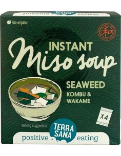 Sopa de Miso Instantánea Terrasana 4x10 Sobres Saludable 2