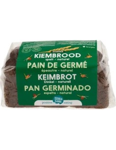 Pan Germinado, Espelta Natural 400 G de Terrasana 2