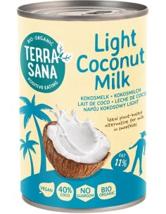 Leche de coco baja en grasas de Terrasana 2