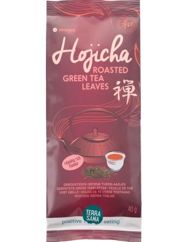 Hojicha - Hojas de Té Verde Tostadas de Terrasana
