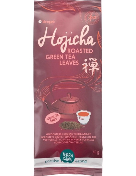 Hojicha - Hojas de Té Verde Tostadas de Terrasana