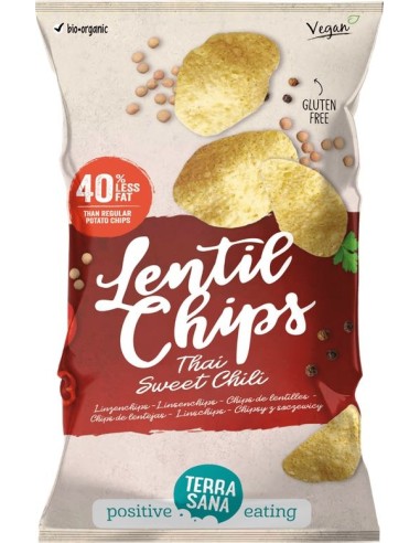 Chips de Lentejas Thai con Chile Dulce de Terrasana