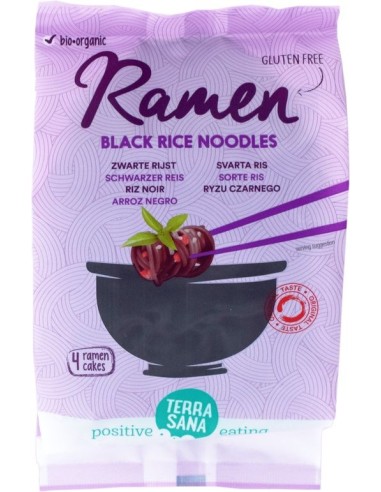 Fideos de Arroz Negro de Ramen