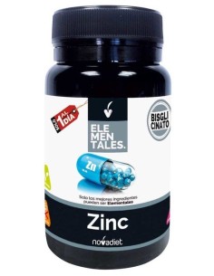 Zinc Envase de 60 cápsulas vegetales. de Novadiet 2