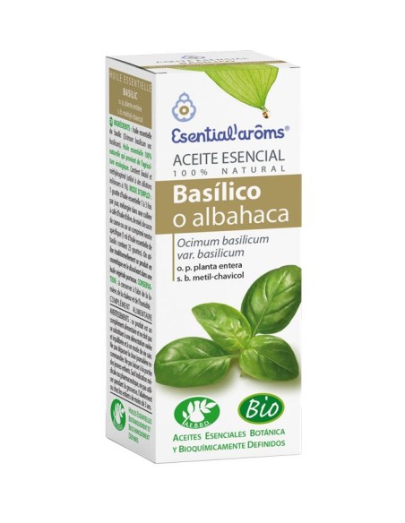 Aceite Esencial Basilico Albahaca 10 Ml de Esential Aroms