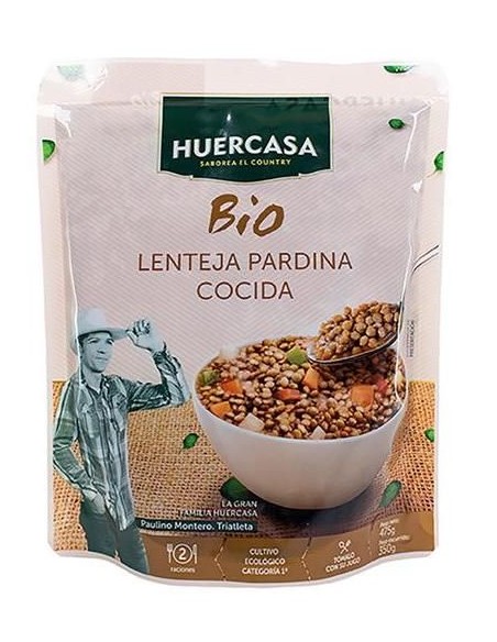 Lenteja Pardina Cocida Bio