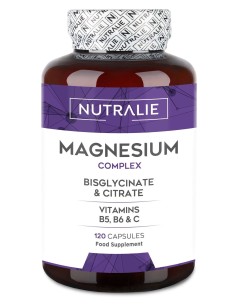 Magnesio Bisglicinato - Citrato Complex 120 Cápsulas  Nutralie 2