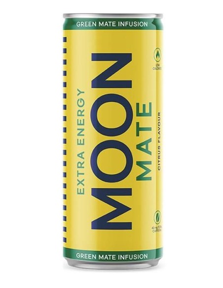 Bebida Energética Sabor Cítrico Bio, 250 Ml de Moonmate