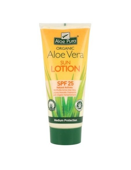 Protector Solar Factor 25 Aloe Pura 200 Ml de Madal Bal
