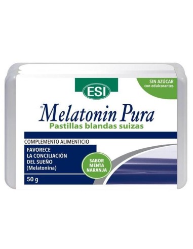 Pastillas Blandas Suizas de Melatonina Pura