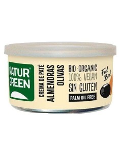 Naturgreen Crema Pate Almendras Olivas 130 Gr de Naturgreen 2