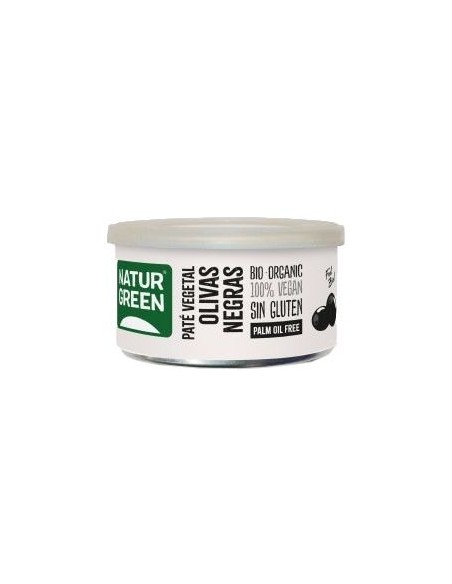Pate Olivas Negras de Naturgreen
