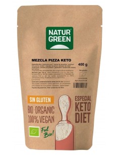 Mezcla Pizza Keto Naturgreen 400 g – Salud y Sabor Low Carb 2