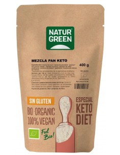 Mezcla Pan Keto Naturgreen 400 g – Bajo en carbohidratos 2