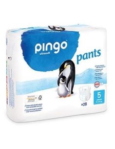 Pañales Braguita T5 Bio, 28 Und de Pingo