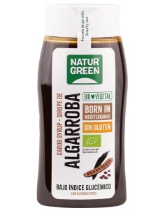 Sirope Algarroba Bio 320 Gr de Naturgreen 2